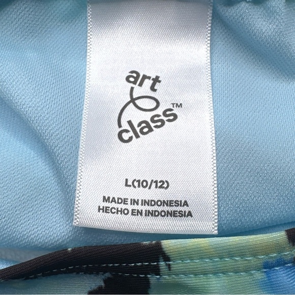 Art Class Blue Tiger Dream One Piece Swimsuit Girls Size Small NEW - Picture 7 of 9